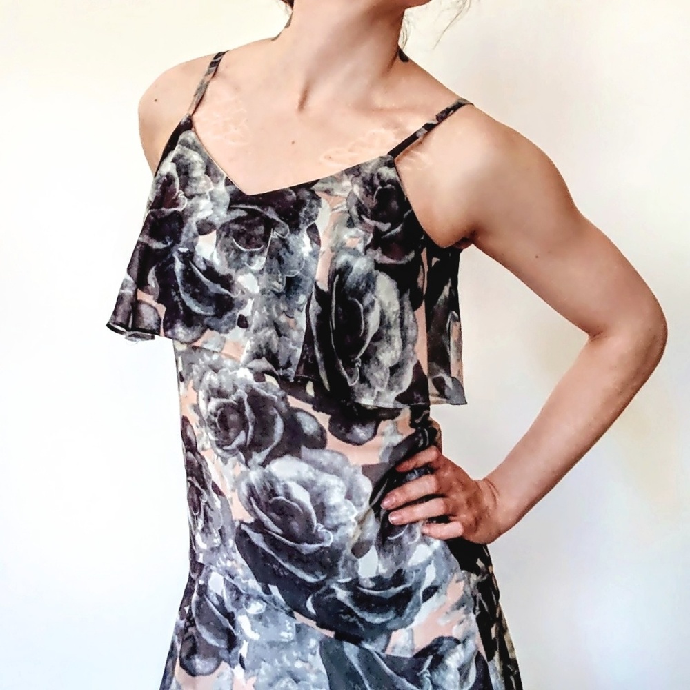 Ali & Jay high low flounce dress